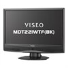 三菱 【VISEO】地上/BS/110度CSﾃﾞｼﾞﾀﾙﾁｭｰﾅｰ搭載ﾏﾙﾁﾒﾃﾞｨｱﾜｲﾄﾞTFT液晶ﾓﾆﾀ（ｻﾃﾝﾌﾞﾗｯｸ）MDT221WTF(BK)　3年保証