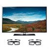Samsung Series 6 60-inch UN60D6400 3D LED TV with Two Pairs of 3D Glasses Bundle, 2-Year Warranty and Buyback Plan