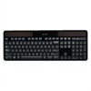 Logitech Wireless Solar Keyboard K750 - trådløse tastatur der fungerer vha. Solenergi