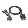 Dell M109S-multikabel på 0,8 meter (VGA, komposit, strømadapter)