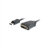 C2G - Display-adapter - DisplayPort (han) - DVI-D (hun) - 20 cm - støbt