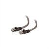 C2G Enhanced Cat5E 350MHz Snagless Patch Cable - Patchkabel - RJ-45 (han) - RJ-45 (han) - 50 cm - CAT 5e - støbt, flertrådet, snagless, beskyttelseskappe for stik - brun