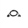 C2G - Projektorkabel - M1 (han) - 4-PIN USB type A, HD-15 (han) - 1 m