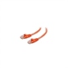 C2G Enhanced Cat5E 350MHz Snagless Patch Cable - Patchkabel - RJ-45 (han) - RJ-45 (han) - 50 cm - CAT 5e - støbt, flertrådet, snagless, beskyttelseskappe for stik - orange