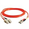 C2G - Patchkabel - LC multimodus (han) - SC multimodus (han) - 30 m (98.43 ft) - fiberoptik - 62,5 / 125 my