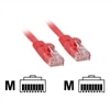 C2G Enhanced Cat5E 350MHz Snagless Patch Cable - Patch-Kabel - RJ-45 (M) - RJ-45 (M) - 1.5 m - CAT 5e - gepresst, verseilt, glatt, mit Knickschutz - Rot