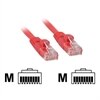 C2G Enhanced Cat5E 350MHz Snagless Patch Cable - Patch-Kabel - RJ-45 (M) - RJ-45 (M) - 10 m - UTP - CAT 5e - gepresst, verseilt, glatt, mit Knickschutz - Rot