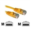 C2G Enhanced Cat5E 350MHz Snagless Patch Cable - Patch-Kabel - RJ-45 (M) - RJ-45 (M) - 15 m - CAT 5e - gepresst, verseilt, glatt, mit Knickschutz - Gelb