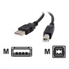 C2G - USB-Kabel - USB Typ A, 4-polig (M) - USB Typ B, 4-polig (M) - 1 m ( USB / Hi-Speed USB ) - Schwarz