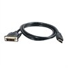 C2G Velocity - Videokabel - HDMI / DVI - HDMI, 19-polig (M) - DVI-D (M) - 1 m (3.28 ft) - abgeschirmt - Schwarz