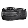 Logitech Wireless Keyboard K350 - Tastatur - 2.4 GHz - Deutsch - Schwarz