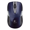 Logitech Wireless Mouse M525 - Maus - optisch - drahtlos - 2.4 GHz - kabelloser Empfänger (USB) - Blau
