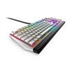 Flache mechanische Alienware RGB-Gaming-Tastatur : AW510K (Lunar Light) - US International (QWERTY)