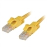 C2G Cat6 550MHz Snagless Patch Cable - Patch-Kabel - RJ-45 (M) - RJ-45 (M) - 3 m - CAT 6 - gepresst, verseilt, glatt, mit Knickschutz - Gelb