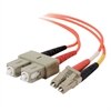 C2G - Patch-Kabel - LC Multi-Mode (M) - SC multi-mode (M) - 10 m - Glasfaser - 62,5/125 Mikrometer