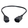 C2G Computer Power Cord Extension - Spannungsversorgungs-Verlängerungskabel (250 VAC) - IEC 320 EN 60320 C13 - IEC 320 EN 60320 C14 - 2 m