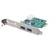 C2G 2-Port USB 3.0 SuperSpeed PCI-E Card - USB-Adapter - PCIe - USB, Hi-Speed USB, SuperSpeed USB 3.0 - 2 Anschlüsse