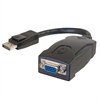 C2G DisplayPort 1.1 to VGA Adapter Cable - VGA-Adapter - DisplayPort (M) - HD-15 (W) - 20 cm ( DisplayPort 1.1 ) - geformt - Schwarz