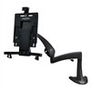 Ergotron Neo-Flex Desk Mount Tablet Arm - Befestigungskit für Webtablet - Schwarz ( bis zu 10" ) - Montageschnittstelle: 100 x 100 mm, 75 x 75 mm