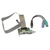 Serial Port/PS2 Adaptor Card - (Extrem flaches) - ROHS Compliant Kit