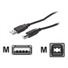 C2G - USB-Kabel - USB Typ A, 4-polig (M) - USB Typ B, 4-polig (M) - 2 m ( USB / Hi-Speed USB ) - Schwarz