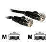 C2G Enhanced Cat5E 350MHz Snagless Patch Cable - Patch-Kabel - RJ-45 (M) - RJ-45 (M) - 2 m - CAT 5e - gepresst, verseilt, glatt, mit Knickschutz - Schwarz