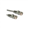 C2G Enhanced Cat5E 350MHz Snagless Patch Cable - Patch-Kabel - RJ-45 (M) - RJ-45 (M) - 50 cm - CAT 5e - gepresst, verseilt, glatt, mit Knickschutz - Grau