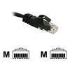 C2G Cat6 550MHz Snagless Patch Cable - Patch-Kabel - RJ-45 (M) - RJ-45 (M) - 2 m - CAT 6 - gepresst, verseilt, glatt - Schwarz