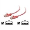 C2G Enhanced Cat5E 350MHz Snagless Patch Cable - Patch-Kabel - RJ-45 (M) - RJ-45 (M) - 2 m - CAT 5e - gepresst, verseilt, glatt, mit Knickschutz - pink