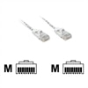 C2G Enhanced Cat5E 350MHz Snagless Patch Cable - Patch-Kabel - RJ-45 (M) - RJ-45 (M) - 2 m - UTP - CAT 5e - gepresst, verseilt, glatt, mit Knickschutz - weiß