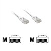 C2G Enhanced Cat5E 350MHz Snagless Patch Cable - Patch-Kabel - RJ-45 (M) - RJ-45 (M) - 5 m - UTP - CAT 5e - gepresst, verseilt, glatt, mit Knickschutz - weiß