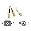 C2G - Patch-Kabel - LC Multi-Mode (M) - SC multi-mode (M) - 5 m - Glasfaser - 62,5/125 Mikrometer