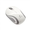 Logitech Wireless Mini Mouse M187 - Maus - optisch - drahtlos - 2.4 GHz - kabelloser Empfänger (USB) - weiß