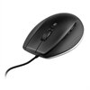 3Dconnexion CadMouse - Maus - Für Rechtshänder - Laser - 7 Tasten - kabelgebunden - USB - mattschwarz, Stahl
