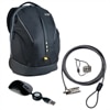 ValueBundle4-Targus Synergy Backpack + Targus Compact Optical Mouse + CableLock