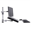 Atdec Pty Ltd Visidec Focus Ariculated Mount Plus Notebook Tray