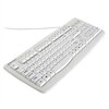 Kensington Washable Keyboard Anti-Microbial - White