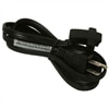 3-Wire Flat Power Cord - 6 ft for Dell Inspiron One 2305 Desktops / Inspiron 15R (N5110) / Vostro 3350 Laptops