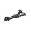 Dell - 2-Prong/3-Wire Flat US Power Cord for Latitude D-Family Laptops – 6 ft