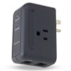 Travel Surge Protector with Hidden Swivel Plug