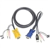 IOGEAR USB KVM Cable for GCS1758/1732/1734 - 10 ft