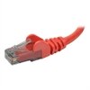 CAT6 Snagless Tip Network Cable - Red - 3 ft