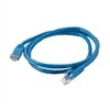 C2G Cables to Go Cat5E 350 MHz Snagless Patch Cable - Patch cable - RJ-45 (M) - RJ-45 (M) - 7.6 m - ( CAT 5e ) - blue, 25ft