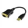 Aluratek AUS100 - Serial adapter - USB - RS-232