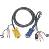 IOGEAR USB KVM Cable for GCS1758/1732/1734 - 3 ft