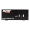 StarTech.com 2 Port Dual DVI USB KVM Switch with Audio