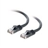 C2G RJ-45 CAT5e Snagless Black Patch Cable - 75 ft