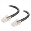 C2G RJ-45 CAT5e Assembled Black Patch Cable - 35 ft