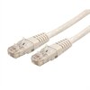 StarTech.com 15 ft White Molded Cat 6 Patch Cable - ETL Verified