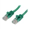 StarTech.com 25 ft Cat5e Green Snagless RJ45 UTP Cat 5e Patch Cable - 25ft Patch Cord
